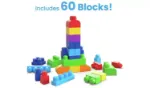 Picture of Mega Bloks 60 Piece First Builders Big Building Bag- Classic