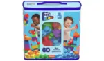 Picture of Mega Bloks 60 Piece First Builders Big Building Bag- Classic