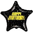 Picture of 18 inch Birthday Space Holographic Foil Balloon