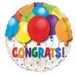 Picture of 18 inch Congrats Bold Balloons Foil Balloon 