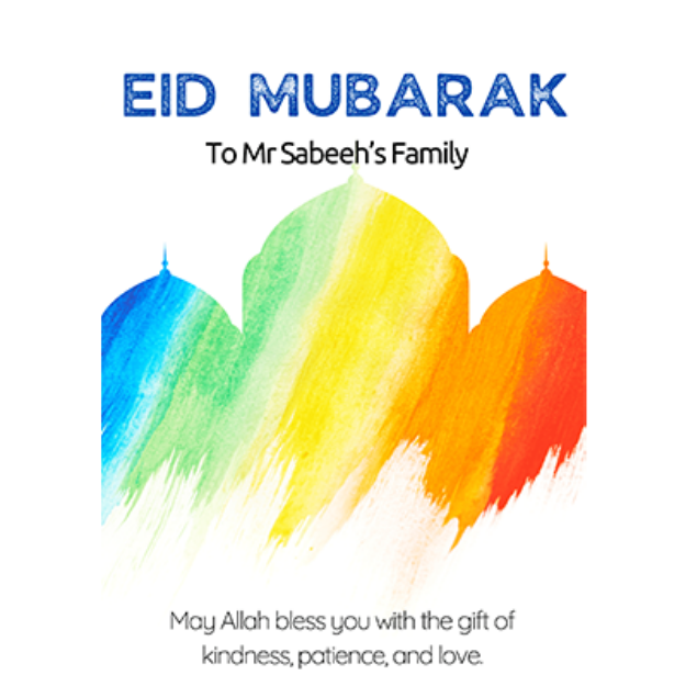 Picture of Eid  Mubarak