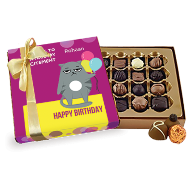 Picture of Happy Birthday Chocolate